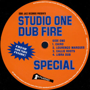 Dub Specialist - Studio One Dub Fire Special (Chapter Three: 18 Heavyweight Dub Cuts From Brentford Road) - 2016