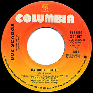 Boz Scaggs - Lowdown / Harbor Lights - 1976