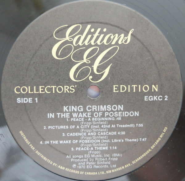 King Crimson - In The Wake Of Poseidon - 1985