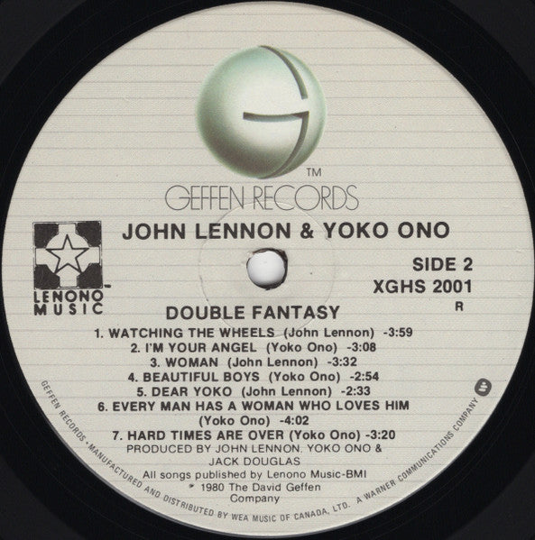 John Lennon & Yoko Ono - Double Fantasy - 1980