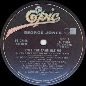 George Jones - Still The Same Ole Me - 1981