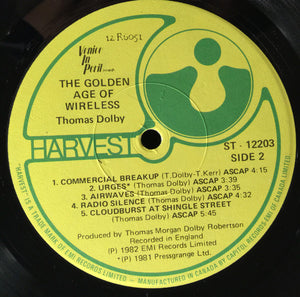 Thomas Dolby - The Golden Age Of Wireless - 1982