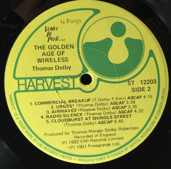 Thomas Dolby - The Golden Age Of Wireless - 1982