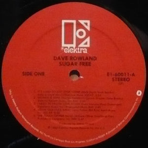 Dave Rowland - Sugar Free - 1982