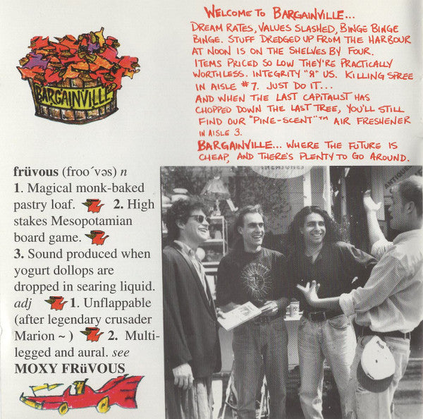 Moxy Früvous - Bargainville (CD) - 1993