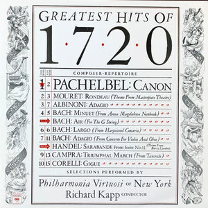 Richard Kapp - Greatest Hits Of 1720 Vinyl Record