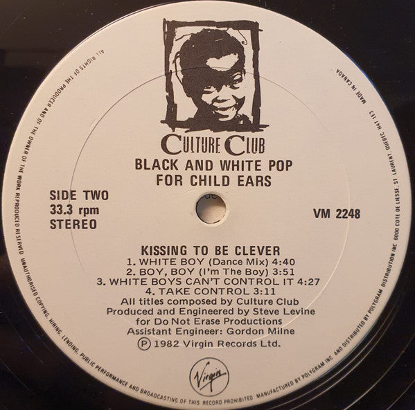 Culture Club - Kissing To Be Clever - 1982