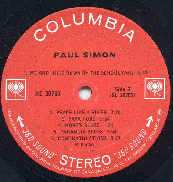 Paul Simon - Paul Simon - 1972
