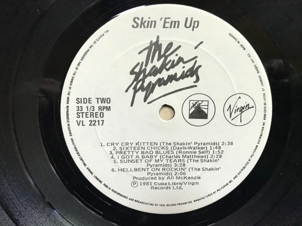 Shakin' Pyramids, The - Skin 'Em Up - 1981