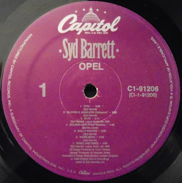 Syd Barrett - Opel