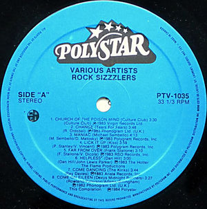 Various - Rock Sizzzlers - 1984