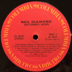 Neil Diamond - September Morn - 1979