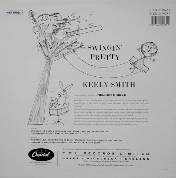 Keely Smith - ,  Swingin' Pretty Vinyl Record