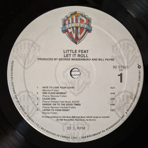 Little Feat - Let It Roll - 1988