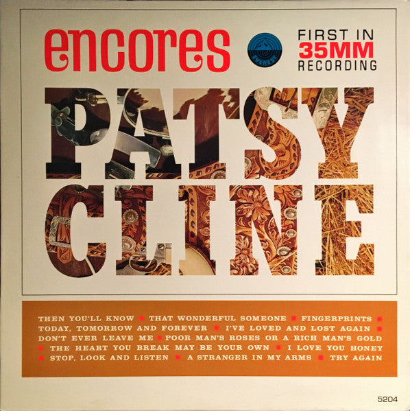 Patsy Cline - Encores Vinyl Record