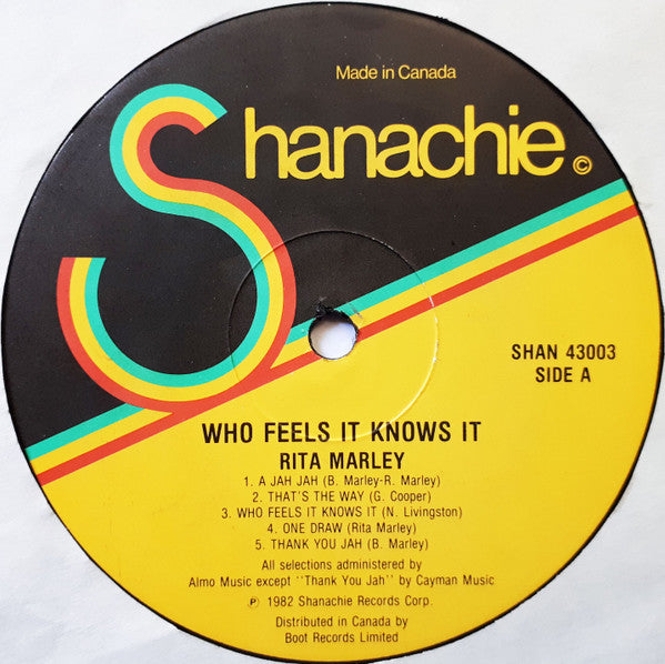 Rita Marley - Who Feels It Knows It