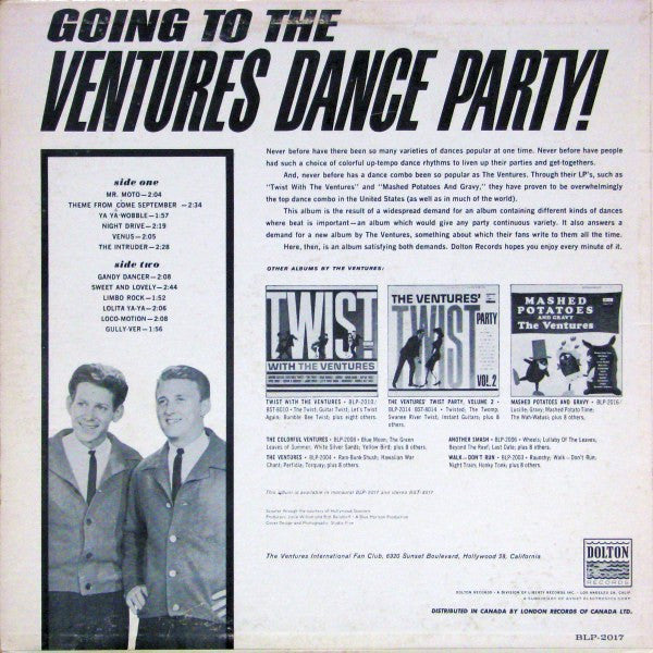 The Ventures - Going To The Ventures Dance Party!