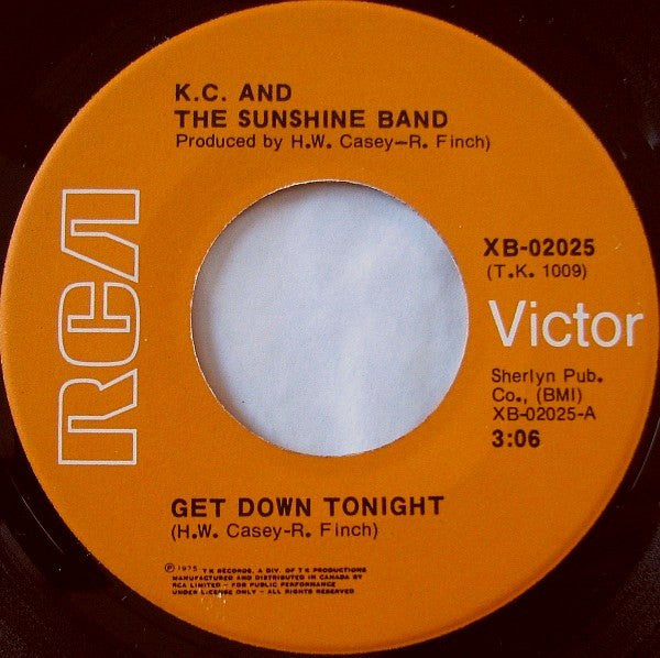 KC & The Sunshine Band - Get Down Tonight - 1975