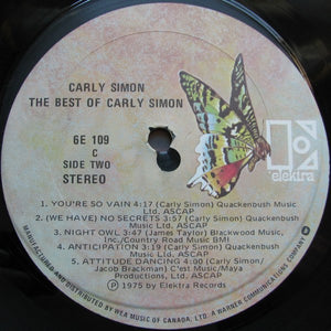 Carly Simon - The Best Of Carly Simon