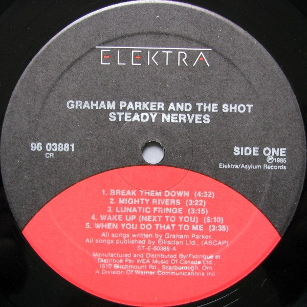 Graham Parker And The Shot - Steady Nerves - 1985