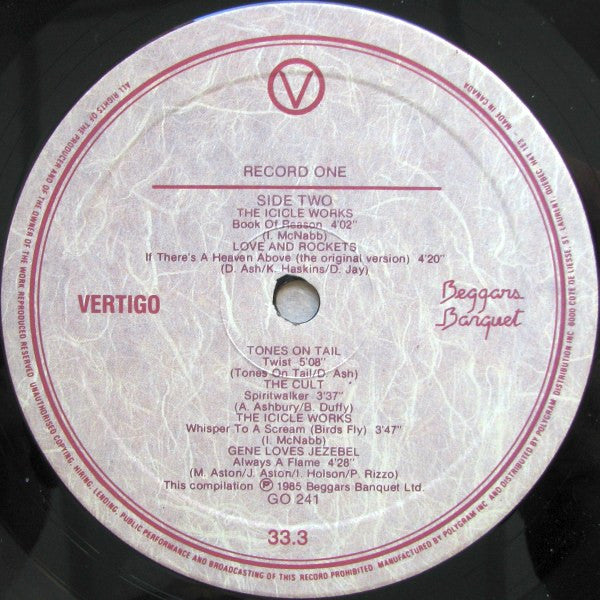Various - Vertigo-Sampler - 1985