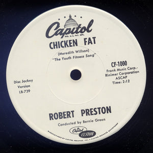 Robert Preston - Chicken Fat - 1961