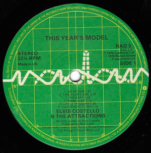 Elvis Costello & The Attractions - This Year's Model - 1978