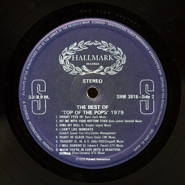 Top Of The Poppers, The - The Best Of Top Of The Pops '79 - 1979