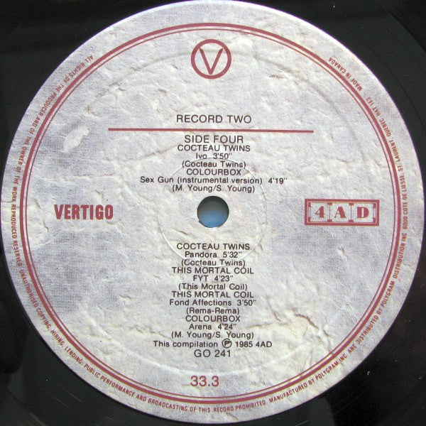 Various - Vertigo-Sampler - 1985