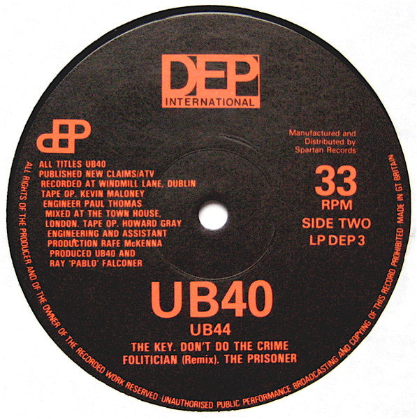 UB40 - UB44 - 1982
