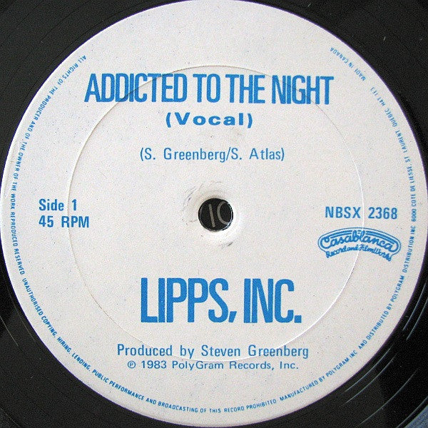 Lipps, Inc. - Addicted To The Night - 1983