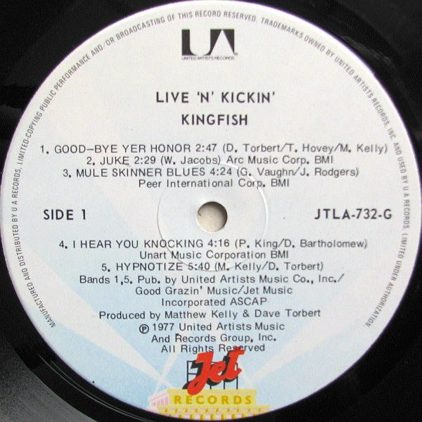 Kingfish - Live 'N' Kickin' - 1977