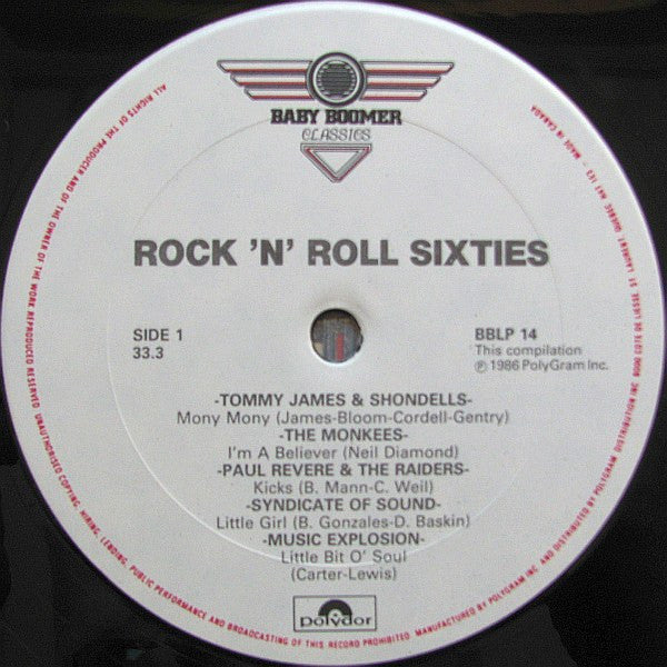 Various - Rock 'N' Roll Sixties