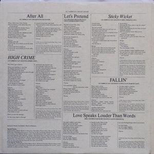 Al Jarreau - High Crime - 1984