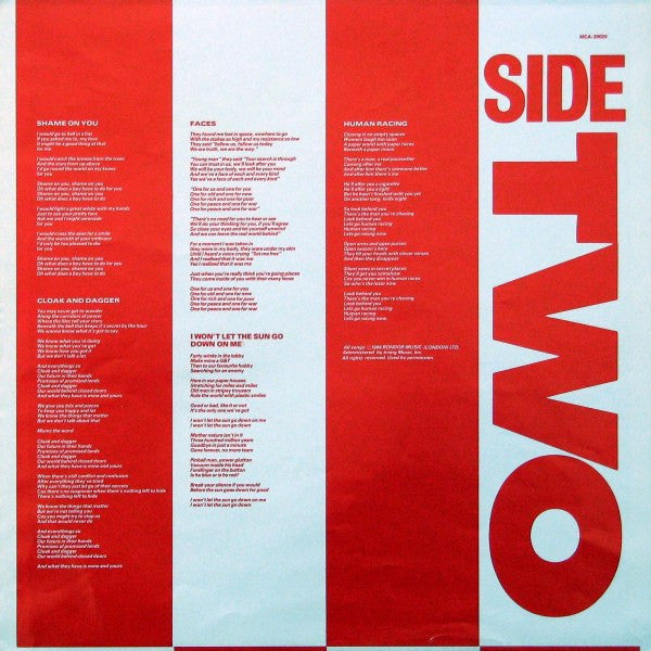 Nik Kershaw - Human Racing - 1984