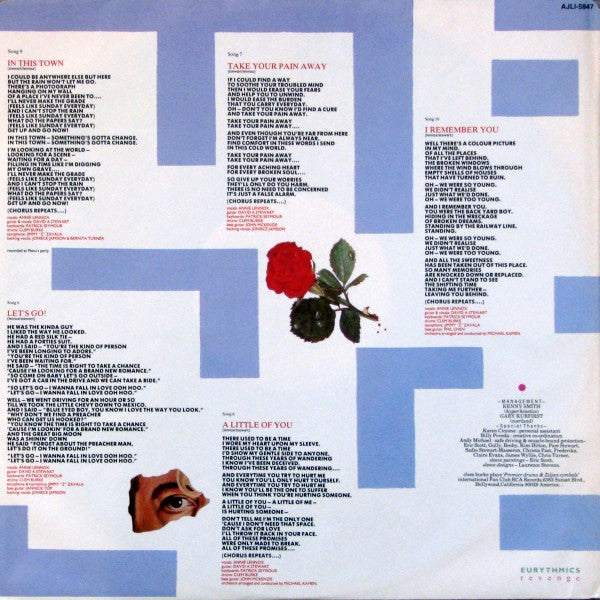 Eurythmics - Revenge - 1986