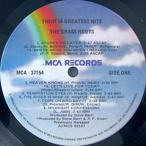 The Grass Roots - Their 16 Greatest Hits