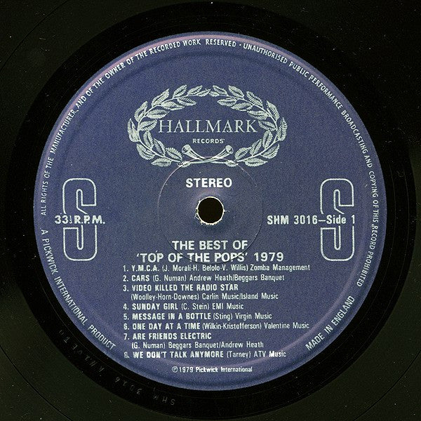 Top Of The Poppers, The - The Best Of Top Of The Pops '79 - 1979