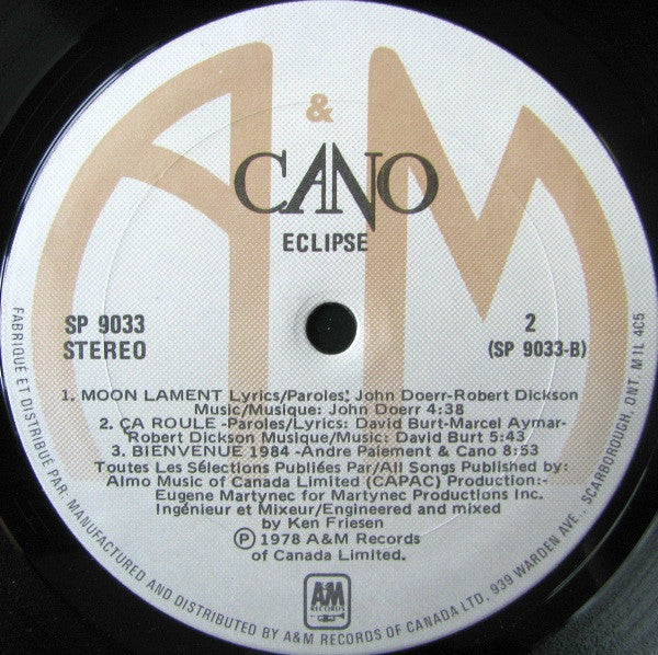CANO - Eclipse - 1978