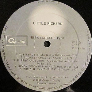 Little Richard - Greatest Hits