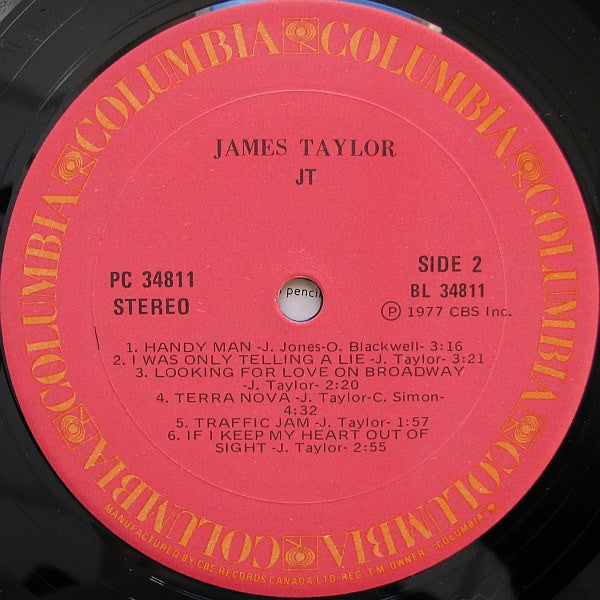 James Taylor - JT - 1977