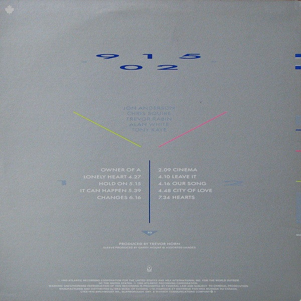 Yes - 90125 - 1983