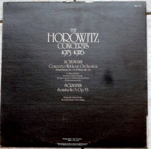 Vladimir Horowitz - The Horowitz Concerts 1975/1976 Vinyl Record