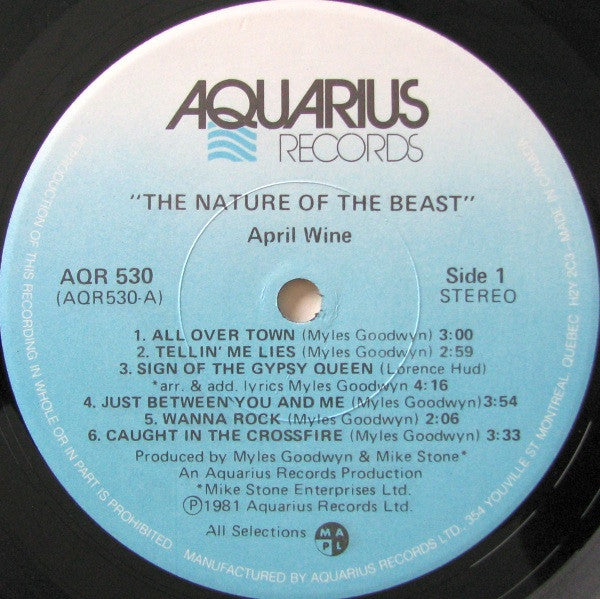 April Wine - The Nature Of The Beast - 1981