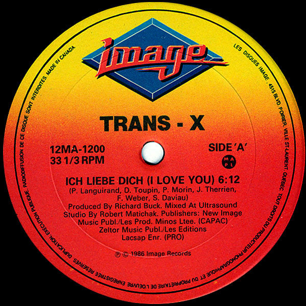 Trans-X - Ich Liebe Dich (I Love You) - 1986