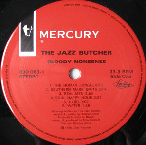Jazz Butcher, The - Bloody Nonsense - 1986
