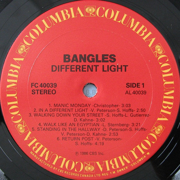 Bangles - Different Light