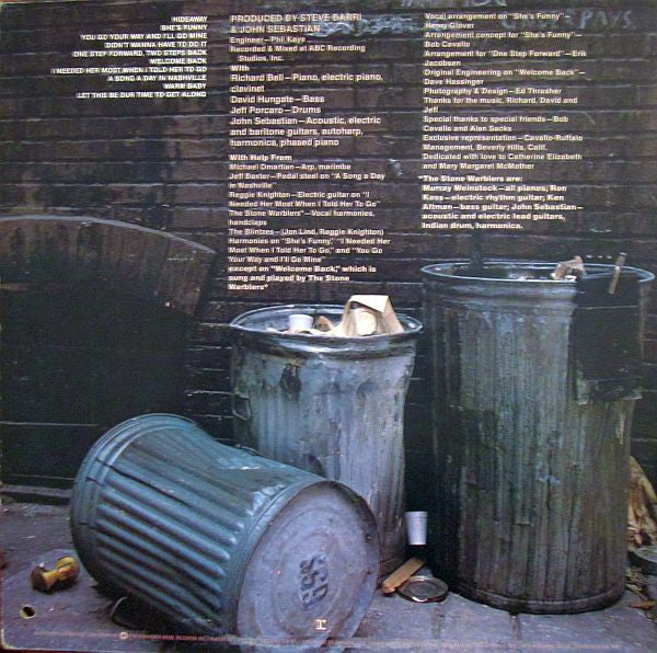 John Sebastian - Welcome Back Vinyl Record