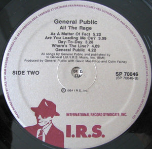 General Public - ...All The Rage - 1984