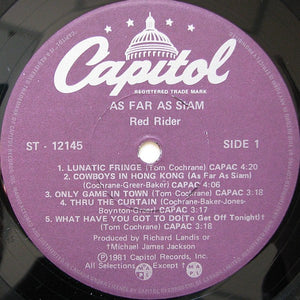 Red Rider - As Far As Siam